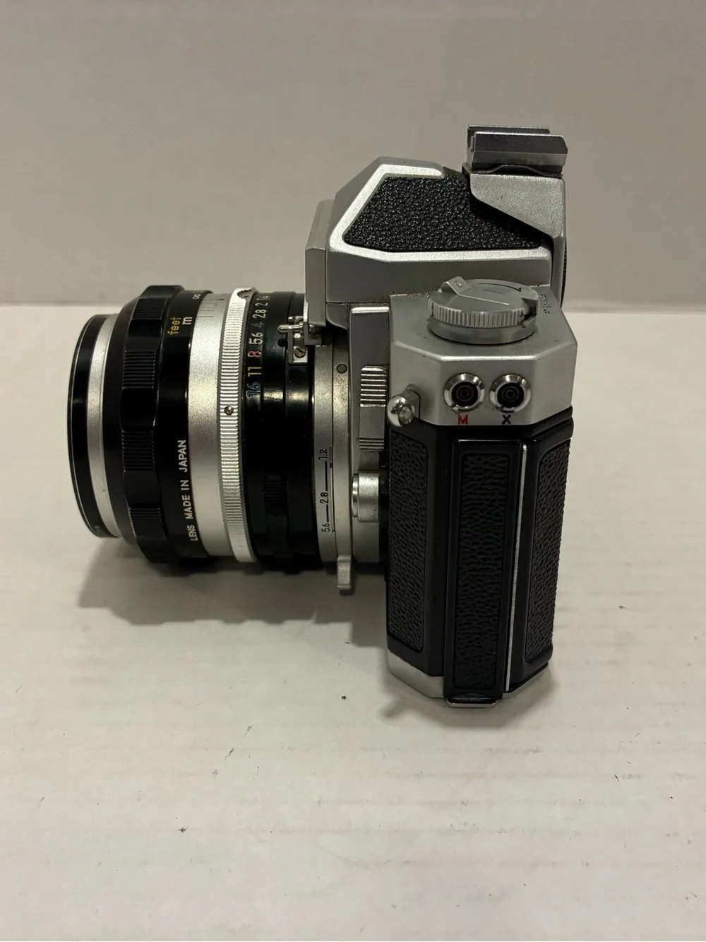 Nikon Nikkormat  Film Camera W/ Nikkor-H 50mm 1:4 Lens Japan Rare Untested